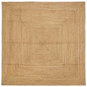 Alfombra Beige 240 x 240 cm yute