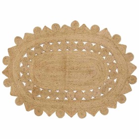 Alfombra Beige 100 x 152 cm yute
