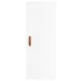 Aparador alto madera contrachapada blanco brillo 34,5x34x180 cm by vidaXL, Sideboards - Ref: Foro24-3200363, Price: 105,27 €,...