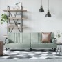 Light gray velvet sofa bed with armrests by vidaXL, Sofas - Ref: Foro24-351894, Price: 266,24 €, Discount: %