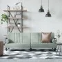 Sofá cama con reposabrazos terciopelo gris claro de vidaXL, Sofás - Ref: Foro24-351894, Precio: 261,58 €, Descuento: %