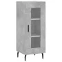 Concrete gray plywood sideboard 34.5x34x180 cm by vidaXL, Sideboards - Ref: Foro24-3200405, Price: 100,02 €, Discount: %