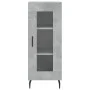 Concrete gray plywood sideboard 34.5x34x180 cm by vidaXL, Sideboards - Ref: Foro24-3200405, Price: 100,02 €, Discount: %