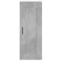 Betongraues Sperrholz-Sideboard 34,5 x 34 x 180 cm von vidaXL, Sideboards - Ref: Foro24-3200405, Preis: 99,98 €, Rabatt: %