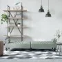 Sofá cama con reposabrazos terciopelo gris claro de vidaXL, Sofás - Ref: Foro24-351894, Precio: 261,58 €, Descuento: %