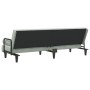 Schlafsofa mit Armlehnen aus hellgrauem Samt von vidaXL, Sofas - Ref: Foro24-351894, Preis: 266,24 €, Rabatt: %