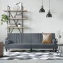 Dark gray velvet sofa bed with armrests by vidaXL, Sofas - Ref: Foro24-351895, Price: 276,93 €, Discount: %