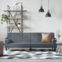 Dunkelgraues Samtschlafsofa mit Armlehnen von vidaXL, Sofas - Ref: Foro24-351895, Preis: 311,28 €, Rabatt: %