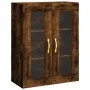 Hohes Sideboard aus geräuchertem Eichensperrholz, 69,5 x 34 x 180 cm von vidaXL, Sideboards - Ref: Foro24-3198262, Preis: 161...