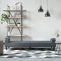 Dark gray velvet sofa bed with armrests by vidaXL, Sofas - Ref: Foro24-351895, Price: 276,93 €, Discount: %