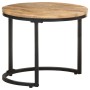 Beistelltische 3 Stück raues Mangoholz von vidaXL, Seitentische - Ref: Foro24-320686, Preis: 114,15 €, Rabatt: %