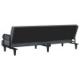 Dunkelgraues Samtschlafsofa mit Armlehnen von vidaXL, Sofas - Ref: Foro24-351895, Preis: 311,28 €, Rabatt: %