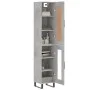Concrete gray plywood sideboard 34.5x34x180 cm by vidaXL, Sideboards - Ref: Foro24-3200413, Price: 103,04 €, Discount: %