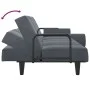 Dark gray velvet sofa bed with armrests by vidaXL, Sofas - Ref: Foro24-351895, Price: 276,93 €, Discount: %