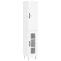 Aparador alto madera contrachapada blanco 34,5x34x180 cm de vidaXL, Aparadores - Ref: Foro24-3200417, Precio: 97,39 €, Descue...