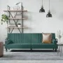 Dark green velvet sofa bed with armrests by vidaXL, Sofas - Ref: Foro24-351896, Price: 273,15 €, Discount: %