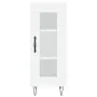 Aparador alto madera contrachapada blanco 34,5x34x180 cm de vidaXL, Aparadores - Ref: Foro24-3200417, Precio: 97,39 €, Descue...