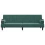 Dark green velvet sofa bed with armrests by vidaXL, Sofas - Ref: Foro24-351896, Price: 273,15 €, Discount: %