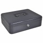 Caja de dinero con cerradura Negro 30 x 24 x 9 cm Acero en Cajas fuertes | Comprar online en Foro24