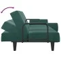 Dark green velvet sofa bed with armrests by vidaXL, Sofas - Ref: Foro24-351896, Price: 273,15 €, Discount: %