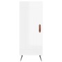 Aparador alto madera contrachapada blanco brillo 34,5x34x180 cm von vidaXL, Sideboards - Ref: Foro24-3200427, Preis: 106,03 €...
