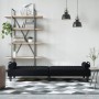 Black velvet sofa bed with armrests by vidaXL, Sofas - Ref: Foro24-351898, Price: 299,23 €, Discount: %