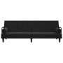 Black velvet sofa bed with armrests by vidaXL, Sofas - Ref: Foro24-351898, Price: 299,23 €, Discount: %