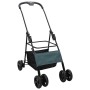 Carrito Plegable para Mascotas Ajustable Verde 81 x 47 x 99 cm