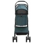 Carrito Plegable para Mascotas Ajustable Verde 81 x 47 x 99 cm
