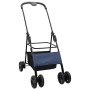 Carrito Plegable para Mascotas Ajustable Azul 81 x 47 x 99 cm