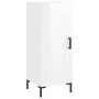 High glossy white plywood sideboard 34.5x34x180 cm by vidaXL, Sideboards - Ref: Foro24-3200451, Price: 110,01 €, Discount: %