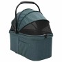Carrito Plegable para Mascotas Ajustable Verde 78 x 54 x 101 cm