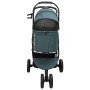 Carrito Plegable para Mascotas Ajustable Verde 78 x 54 x 101 cm