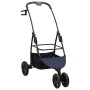 Carrito Plegable para Mascotas Ajustable Azul 78 x 54 x 101 cm