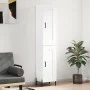 Aparador alto madera contrachapada blanco 34,5x34x180 cm de vidaXL, Aparadores - Ref: Foro24-3200457, Precio: 114,24 €, Descu...