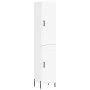 Aparador alto madera contrachapada blanco 34,5x34x180 cm de vidaXL, Aparadores - Ref: Foro24-3200457, Precio: 114,24 €, Descu...