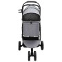 Carrito Plegable para Mascotas Ajustable Gris 78 x 54 x 101 cm