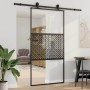 Puerta deslizante Negro 102.5 x 205 cm