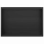 Nichos de Ducha Negro 30 x 20 x 9.5 cm Acero inoxidable