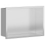 Nichos de Ducha Plateado 30 x 20 x 9.5 cm Acero inoxidable