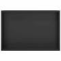 Nichos de Ducha Negro 45 x 30 x 9.5 cm Acero inoxidable