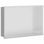 Nichos de Ducha Plateado 45 x 30 x 9.5 cm Acero inoxidable