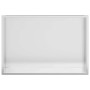 Nichos de Ducha Plateado 45 x 30 x 9.5 cm Acero inoxidable