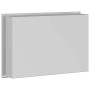 Nichos de Ducha Plateado 45 x 30 x 9.5 cm Acero inoxidable