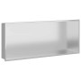 Nichos de Ducha Plateado 75 x 30 x 9.5 cm Acero inoxidable