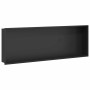 Nichos de Ducha Negro 90 x 30 x 9.5 cm Acero inoxidable