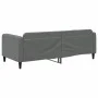 Dark gray fabric sofa bed 90x200 cm by vidaXL, Beds and slatted bases - Ref: Foro24-354034, Price: 184,19 €, Discount: %