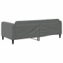 Sofá cama tela gris oscuro 90x200 cm de vidaXL, Camas y somieres - Ref: Foro24-354034, Precio: 186,75 €, Descuento: %
