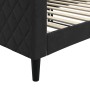 Sofá cama terciopelo negro 90x200 cm de vidaXL, Camas y somieres - Ref: Foro24-354248, Precio: 191,03 €