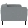 Light gray fabric sofa bed 90x200 cm by vidaXL, Beds and slatted bases - Ref: Foro24-354033, Price: 185,38 €, Discount: %